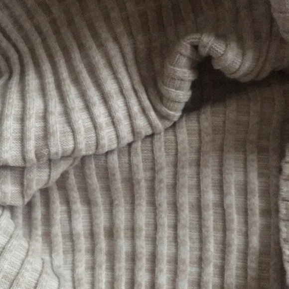 Forever 21 Womens Tan and White Long Sleeve Dress Size S - Picture 14 of 16